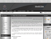 Tablet Screenshot of civinz.cz